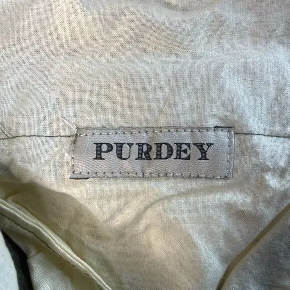 James Purdey Vtg Olive Moleskin Hunting Breeks Shooting Trousers 32x23